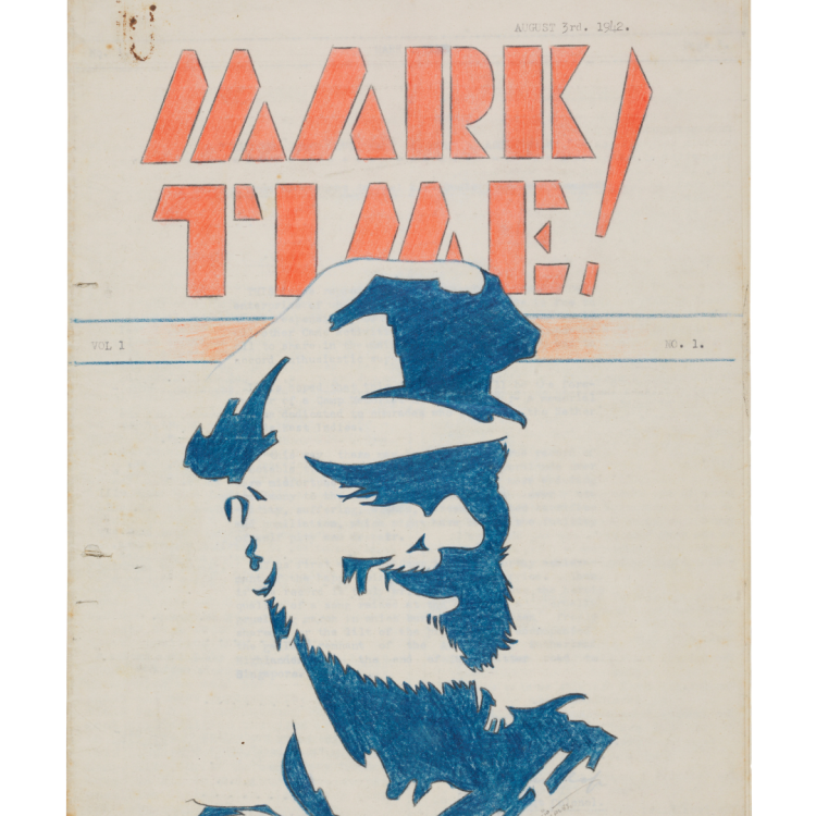 One of the posters in De Crespigny's collection.